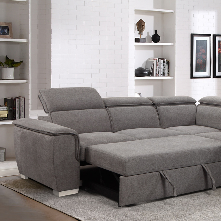 Malta Corner Sofa Bed With Storage RHF