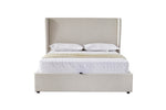 Margot King Size 5' Ottoman Bed Cashmere front view picture