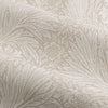 Marigold Floral Jacquard PP Curtains Leaf Green close view photo of the pattern