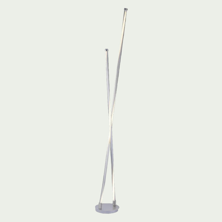 Marlo Floor LED Lamp – Modern Stainless Steel LED Lighting for Home