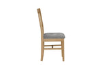 Marsden Dining Chair Natural Oak side view picture