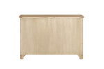 Marsden Dressing Chest 6 Drawer Natural Oak picture from the back