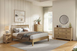Marsden Dressing Chest 6 Drawer Natural Oak life style picture