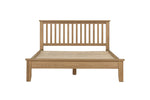 Marsden King Size 5ft Bed Natural Oak front view picture