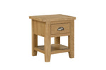 Marsden Lamp Table Natural Oak picture on the white background