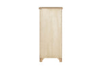 Marsden Narrow Chest 5 Drawer Natural Oak picture from the back
