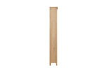 Marsden Tall Bookcase Natural Oak side view picture