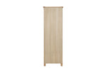 Marsden Tall Bookcase Natural Oak picture from the back