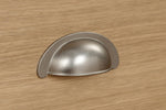 Marsden Wardrobe Natural Oak close view picture of the drawers handle