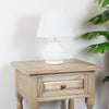 Marwood 1 Drawer End Table close view picture of the table top