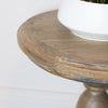 Marwood Pillar Side Table Round close view picture of the table top