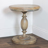 Marwood Pillar Side Table Round front view picture