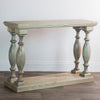 Marwood Pillar Console Table 120 cm side view picture 