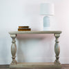 Marwood Pillar Console Table 120 cm life style picture