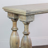 Marwood Pillars Console Table 150cm  close view picture of the table design