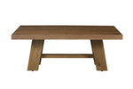 Massimo Coffee Table Wide Cashew front view picture