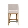 Massimo Counter Stool Latte front view picture