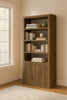 Massimo Tall Cabinet Cashew life style picture