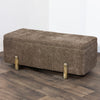 Maya S/2 Storage Benches Cappuccino life style picture