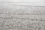 Living room rugs with soft, heatset polypropylene fibers