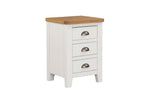 Mellor Bedside Table Cashmere picture on the white background