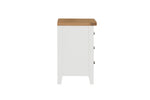 Mellor Bedside Table Cashmere side view picture
