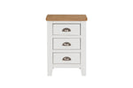 Mellor Bedside Table Cashmere front view picture