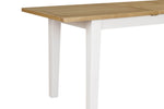Mellor Extendable Dining Table 120/160 cm Cashmere close view picture of the tables legs