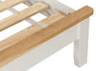 Mellor King Size 5ft Bed Cashmere close view picture of the frame