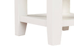 Mellorn Lamp Table 1 Drawer Cashmere close view picture of the legs