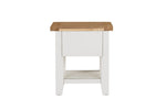 Mellorn Lamp Table 1 Drawer Cashmere picture from the back