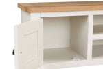 Mellor TV Unit 120 cm Cashmere close view picture of the opened door