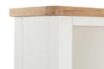 Mellor Tall Bookcase Cashmere close view picture of the top