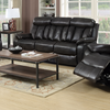 Merrion 3 Seater Sofa Recliner Black life style photo