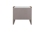 Mondello Bedside Table Washed Oak picture from the back