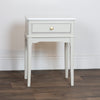 Monroe 1 Drawer Accent Table Stone front view picture