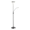Montana Mother & Child Floor Lamp Satin Chrome picture on the white background