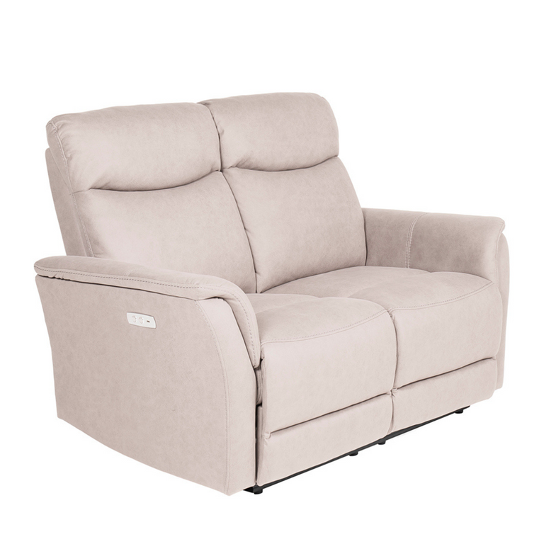 Mortimer 2 Seater Electric Recliner Sofa Taupe