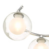 Stylish lighting Nakita 6 Light Semi Flush chrome finish

