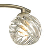 Nakita ceiling light in antique brass finish