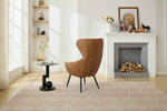 Nantes Accent Chair Chestnut life style back view photo