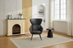 Nantes Accent Chair Graphite life style front view photo