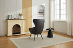 Nantes Accent Chair Graphite life style back view photo