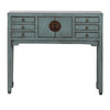 Nanxi 7 Drawer Console Table ample storage console table in Chinese style