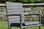 Naples Garden Chair close view picture of the chair backrest