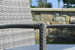 Naples Garden Chair close view picture of the armrest
