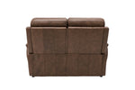Nardo 2 Seater Sofa Brown picture from the back