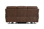Nardo 3 Seater Electric Recliner Brown reverse picture