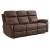 Nardo 3 Seater Electric Recliner Brown picture on the white background