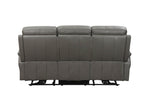 Nardo 3 Seater Electric Recliner Truffle picture from the back
